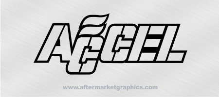 Accel Performance Decals 01 - Pair (2 pieces)